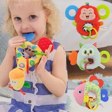 MUQGEW-cochecito de bebé para niños recién nacidos, juguete con campanas de juguete, colorido, cama de bebé, cochecito de bebé, cochecito colgante, juguetes con cascabel