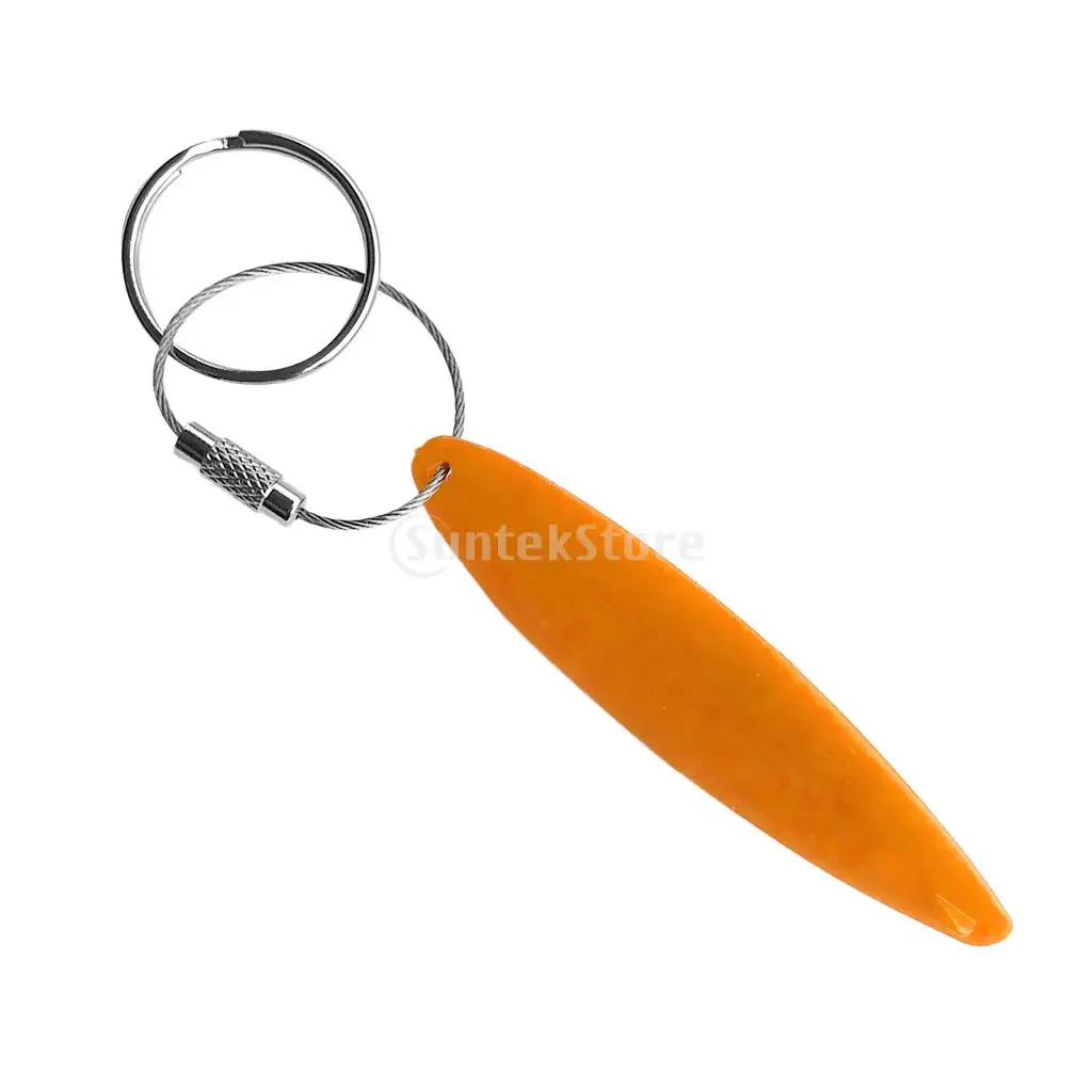Creative Kayak Keychain Keyring Key Fob Key Holder for Outdoor Hiking Sports Travel Kayaking Fishing - Various Colors & Shapes