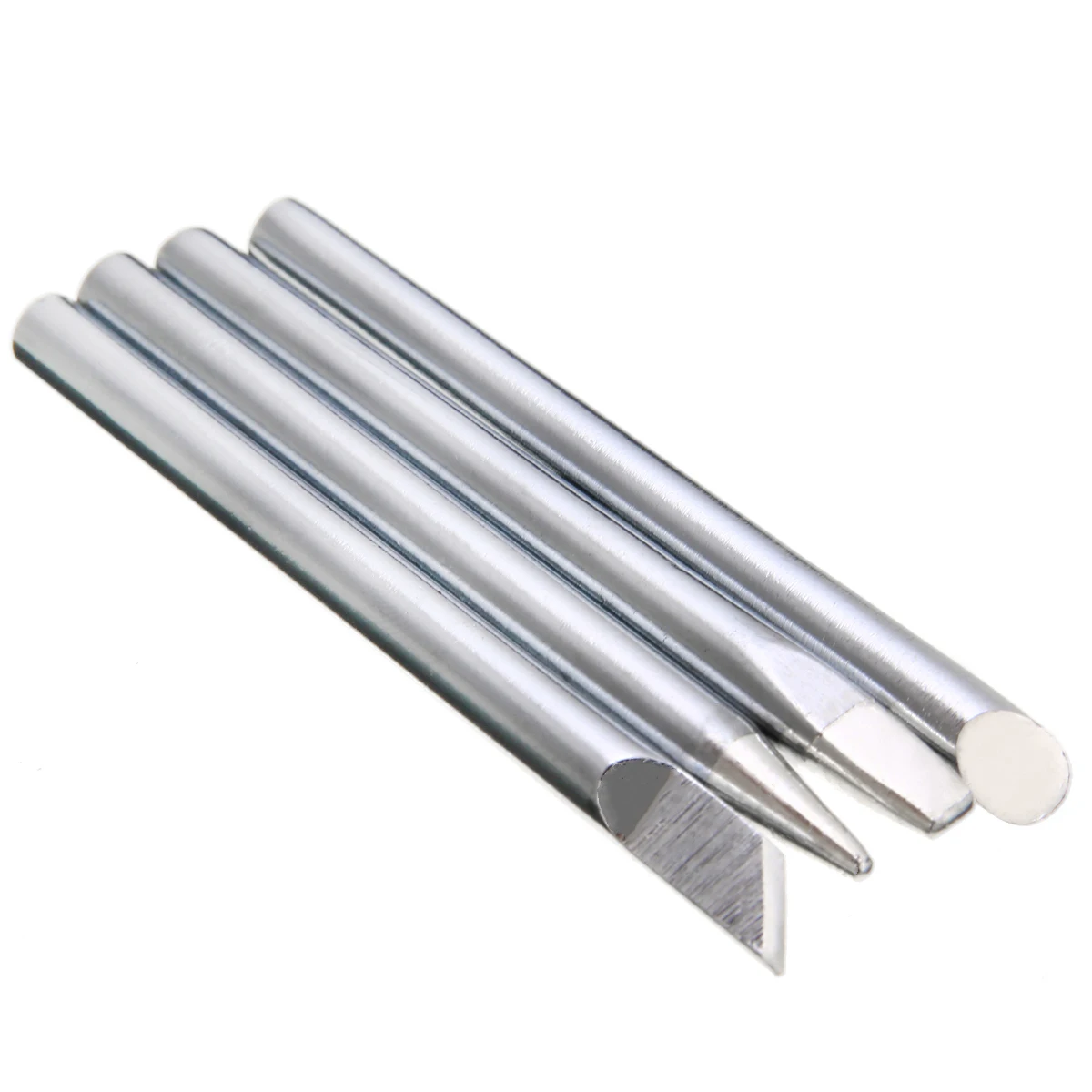 4pcs 60W Soldering Iron Tip Head Screwdriver Replaceable 5.5mm Shank Electric Welding Iron Heads For Solder Irons Mayitr