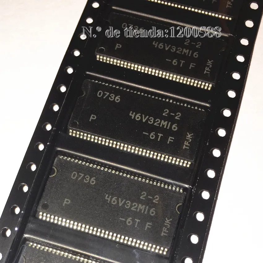 1pcs MT46V32M16P-6T 46V32M16P-6T 46V32M16-6T 46V32M16 TSSOP-66