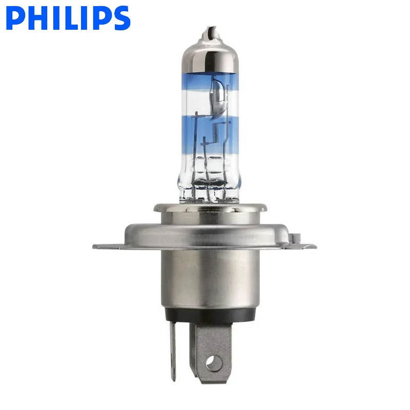 Philips Racing Vision H4 9003 HB2 12V P43t 12342RVS2+ 150% более яркий светильник, авто галогенный головной светильник HL луч лампы ECE(двойная упаковка