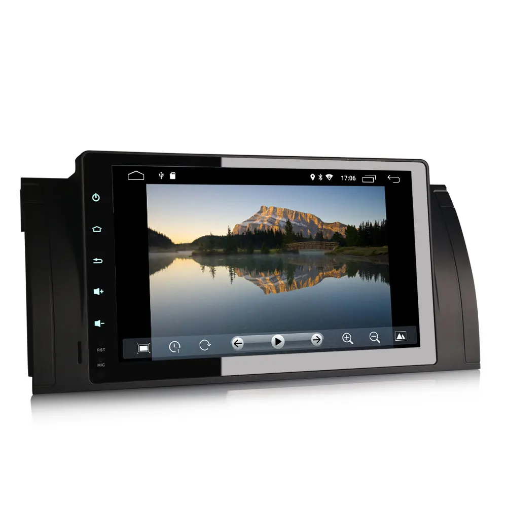 Clearance 9" Android 9.0 Pie OS Car Multimedia GPS Radio for BMW X5 E53 2000-2007 BMW E39 M5 1999-2003 BMW E39 1995-2003 BMW E38 1994-2001 1