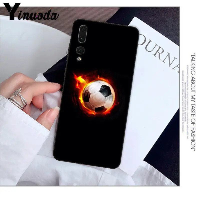 Fire Football Soccer Ball