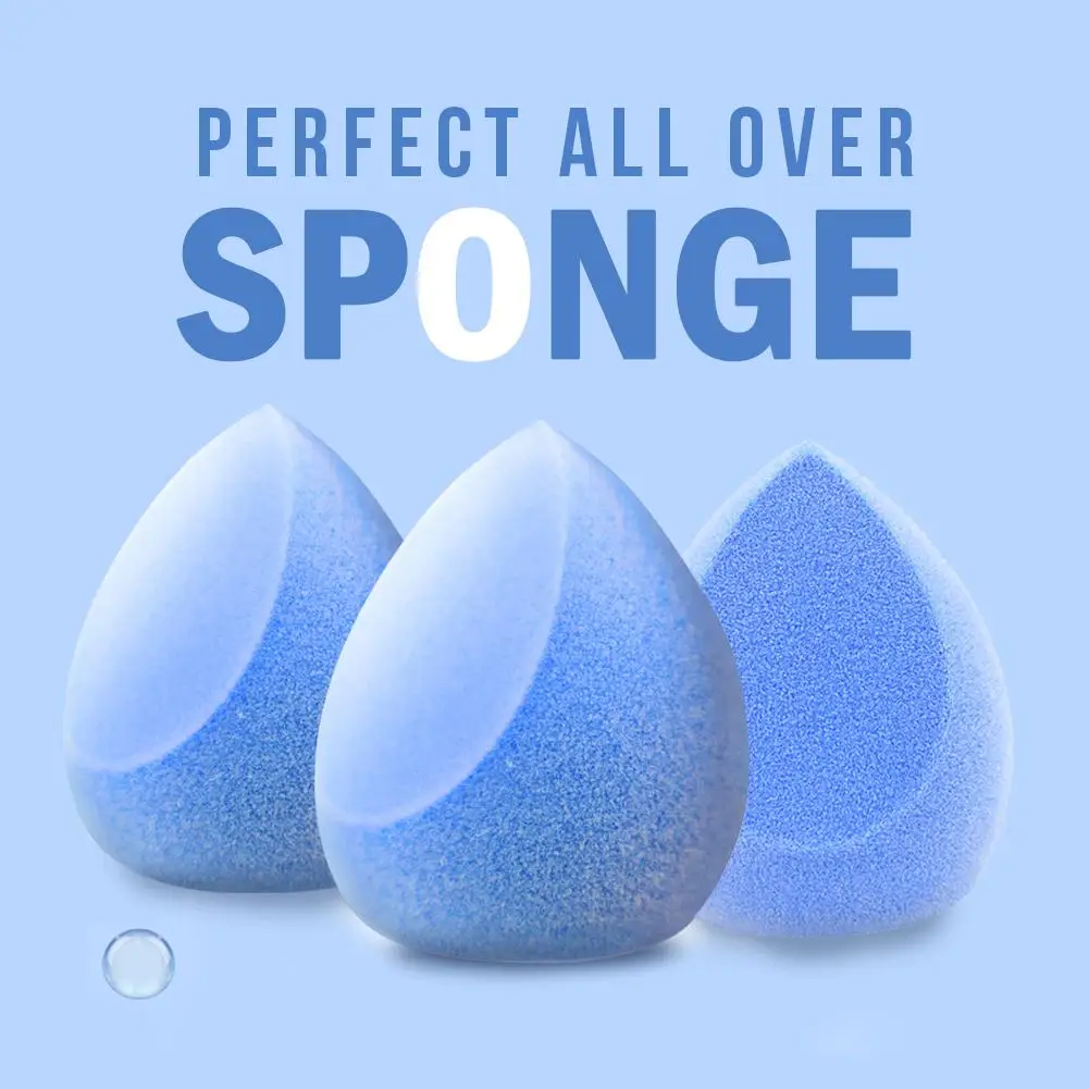 1 шт. губка для макияжа лица Косметические спонжи косметический спонж сухое влажное использование спонж для нанесения основы под макияж губка косметические средства по уходу за лицом