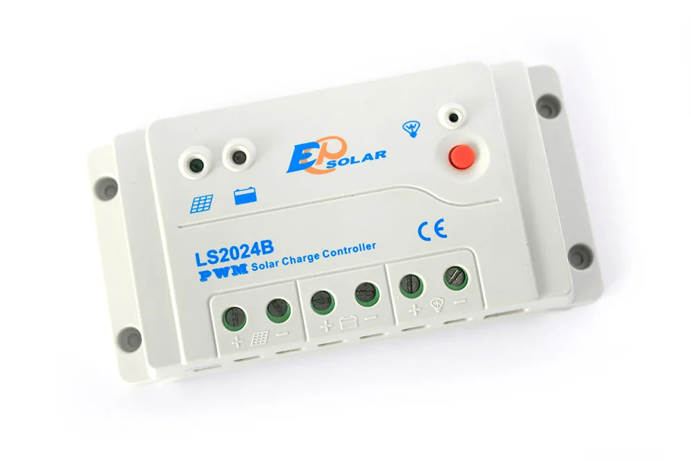 US $50.97 Charger controller pwm 20A 20amp LS2024B 12v 24v auto type with MT50 remote metertemperature sensor home use