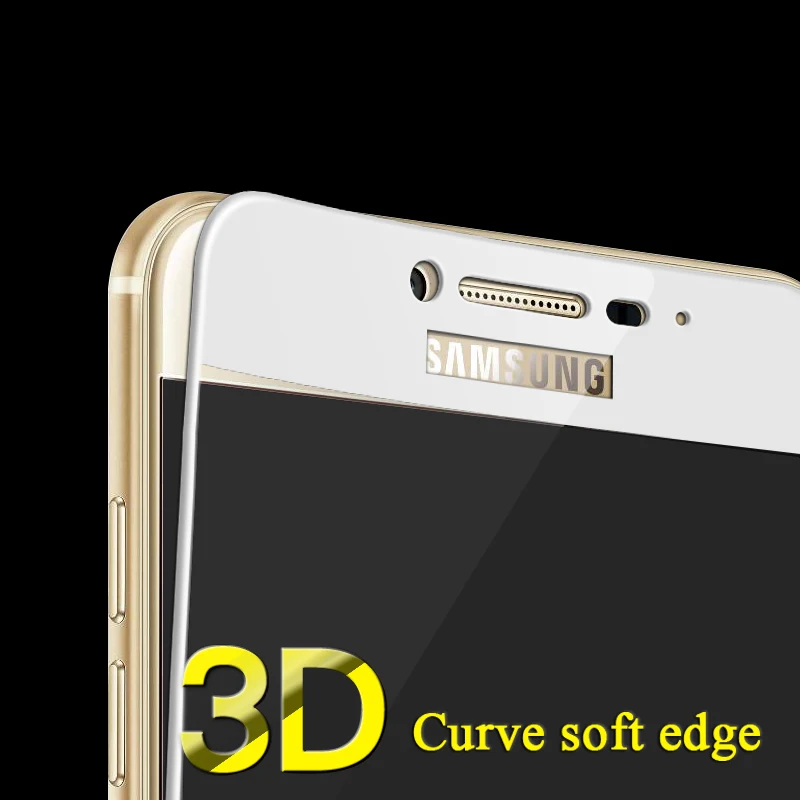 Закаленное 3D стекло с полным покрытием для samsung galaxy A3 a5 A7 2017 S7 A9 J5 prime J7 защитная