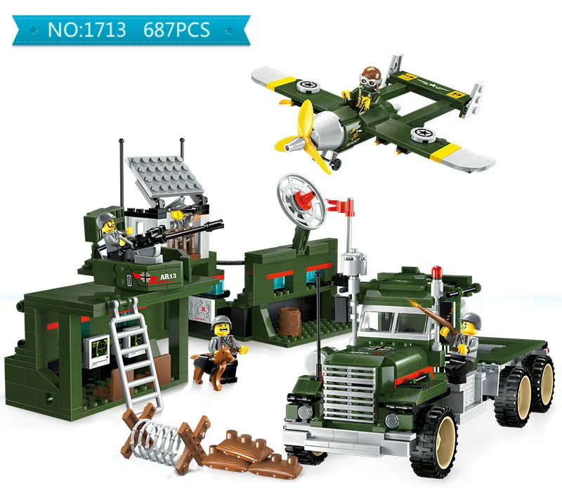 

Enlighten Building Blocks Compatible with E1713 687P Models Building Kits Blocks Toys Hobby Hobbies For Chlidren