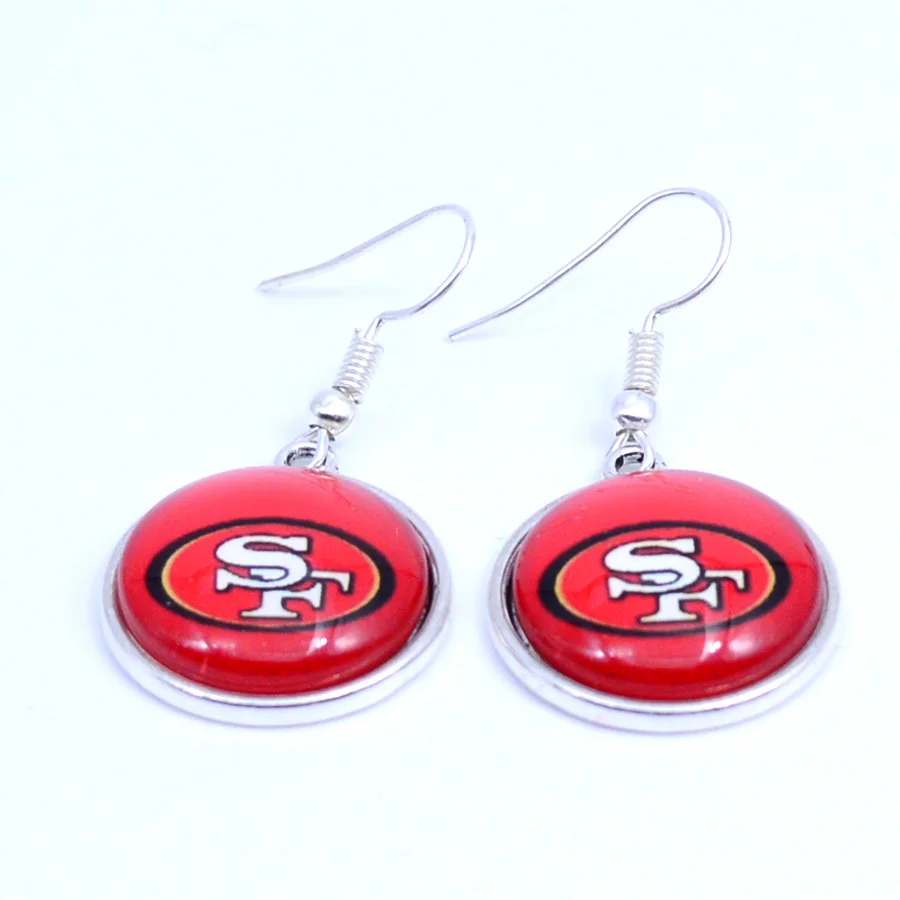 Earrings San Francisco 49ers Charms Dangle Earrings Sport Earrings