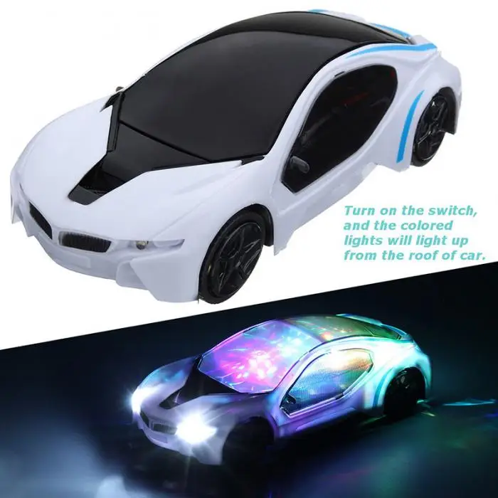 Лидер продаж 3D светодиодный мигающий свет модель автомобиля Музыка суперкар Электрический игрушка Дети Рождественский подарок