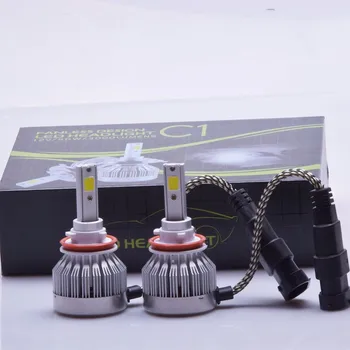 

2pcs 6000LM LED-headlight base have H11 LED headlight 30W 6500K White can be fog lamp DC12