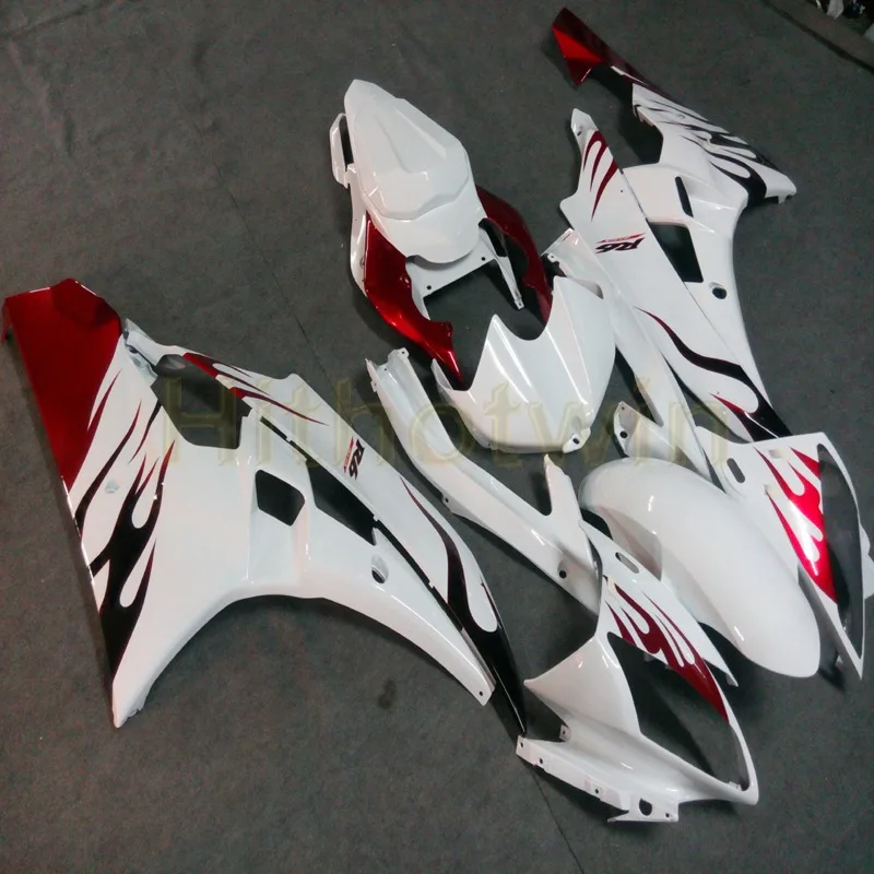 Мотоцикл cowl для YZF-R6 06 07 YZF R6 2006 2007 мотоцикл обтекатель корпус под заказ красное