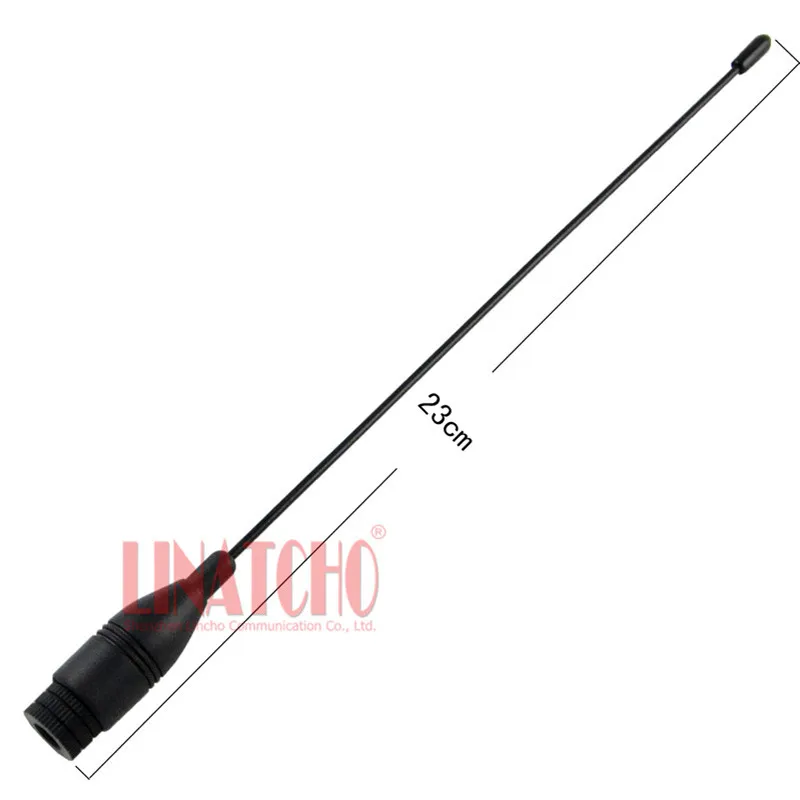 

666 144/430mhz UHF VHF dual band handheld ham radio antenna sma male connector