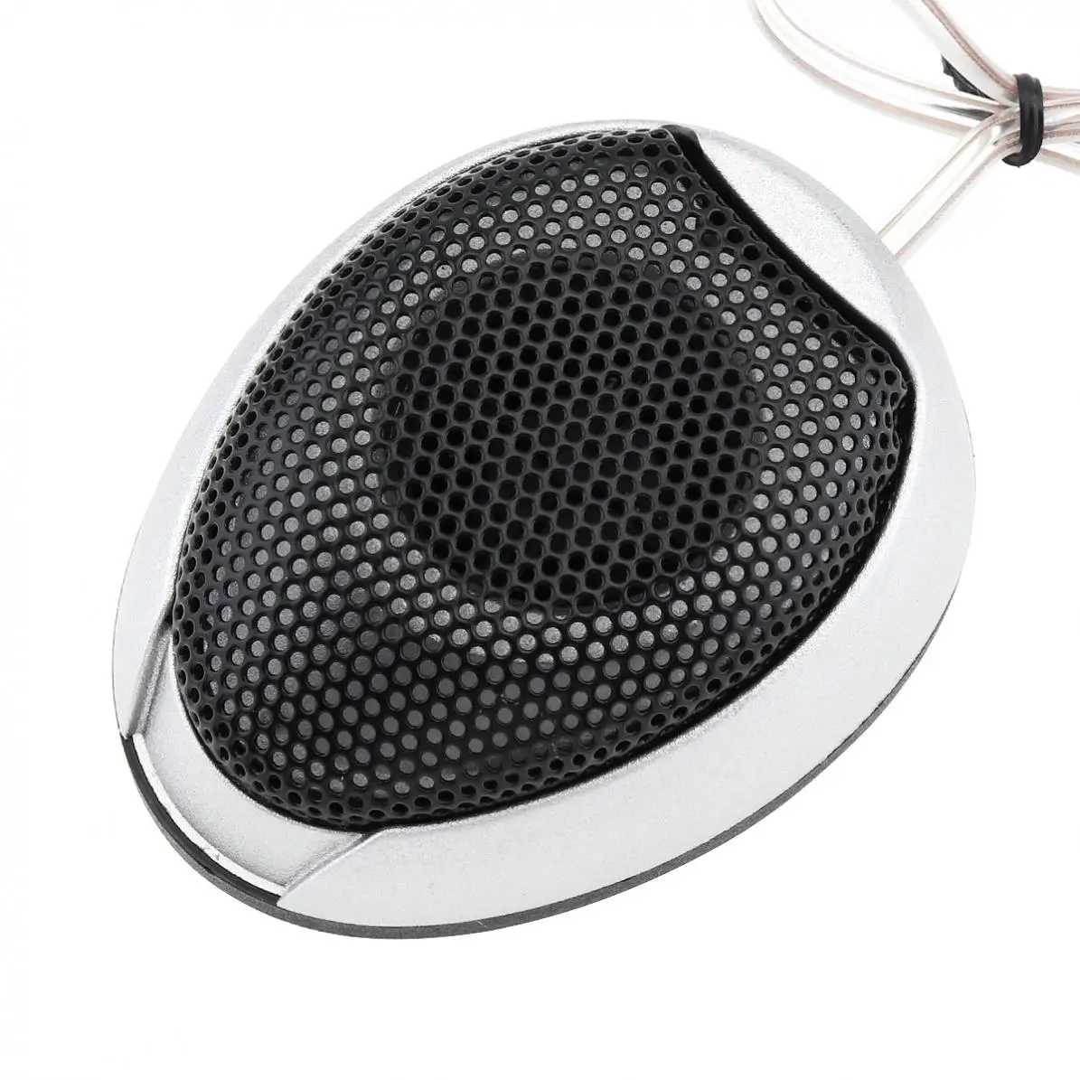 Universal 2pcs High Efficiency 1000W Metal + Plastic Mini Car Dome Tweeter Speakers for Car Audio System