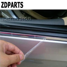 ZDPARTS 5 м хромированная отделка Автомобильная молдинговая полоса