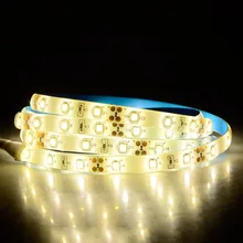 1 м под шкаф светильник s датчик движения PIR 2835 Светодиодная лента ночной Светильник с DC 12 В адаптер питания для кровати коридора лестницы шкафа