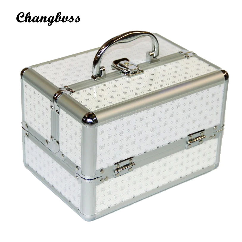 Portable Makeup Organizer Female Fashion PU Make Up Bag Cosmetic