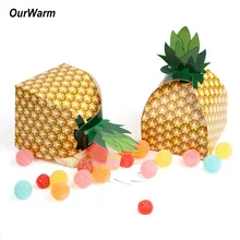 OurWarm 60pcs Tutti Frutti Birthday Party Hawaiian Luau Party Decorations Pineapple Favor Handmade Gift Boxes OurWarm 60pcs Tutti Frutti Birthday Party Hawaiian Luau Party Decorations Pineapple Favor Handmade Gift Boxes