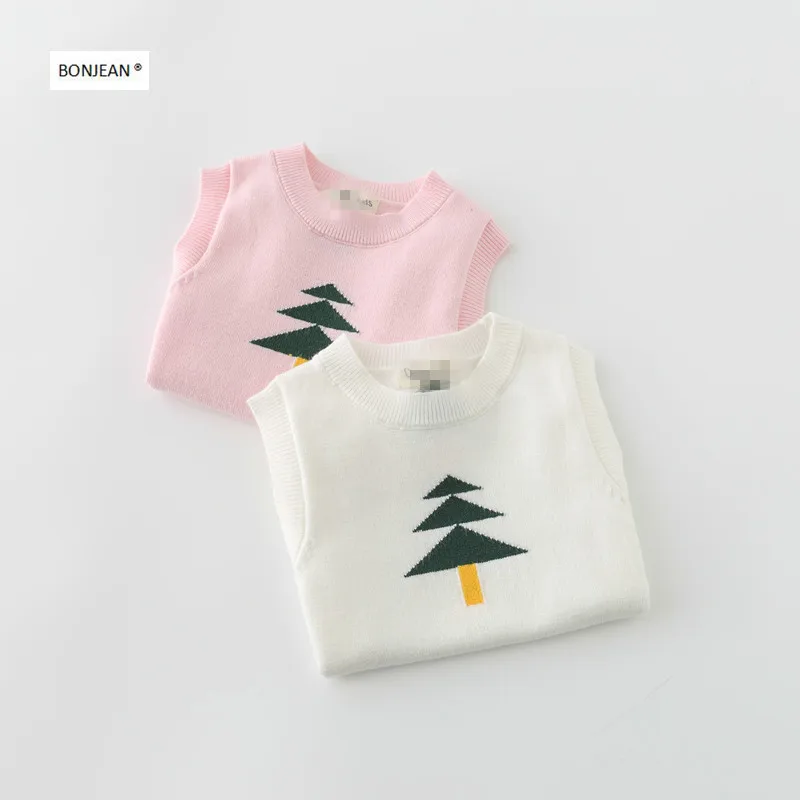 70737838 2017 New Autunm Baby Girl Vests Sweater E Sleeveless Girls