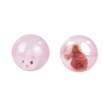 

Pet Electric Built-in Plush Doll Ball Toy Plastic Animals Rolling Ball Interactive Playing Toy