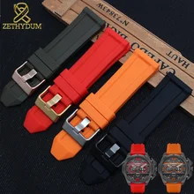 Силиконовый резиновый браслет для дизельных часов 24 мм 26 мм DZ7370 DZ7333 DZ7317 DZT2006 мужской водонепроницаемый ремешок для часов