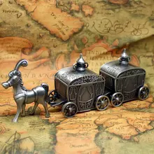 Новое поступление-Новорожденный ребенок/Семья подарок первого зуба и Первый локон Коробки Металл artcraft шкатулка Винтаж лошадь дизайн