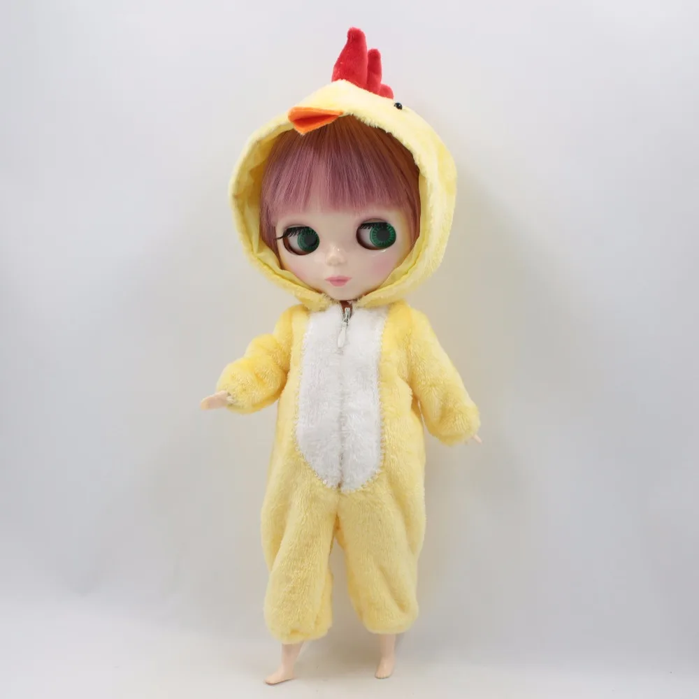 Neo Blythe Doll Chicken Kigurumi Costume 3