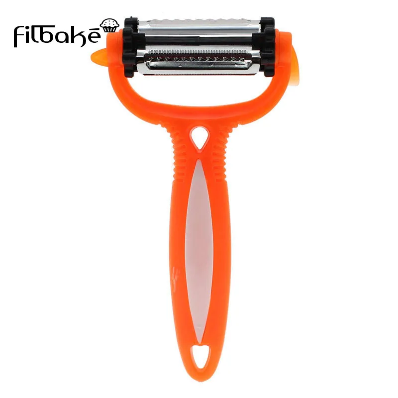 

FILBAKE Creative Multi-function Rotary Peeler 3-in-1 Fruit And Vegetable Grater Peeling Knife Kitchen Gadget Accessories