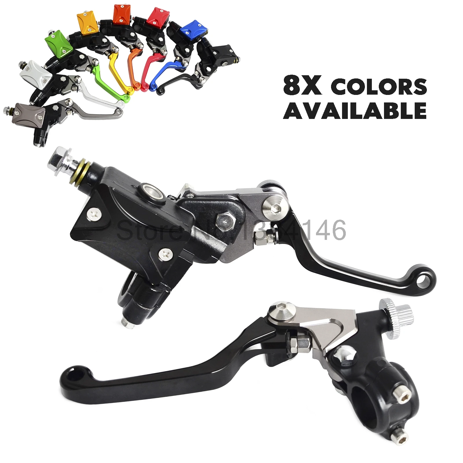 NEW MDR Full Flex Brake and Clutch Lever Set For Suzuki RM 125/250 04-08 