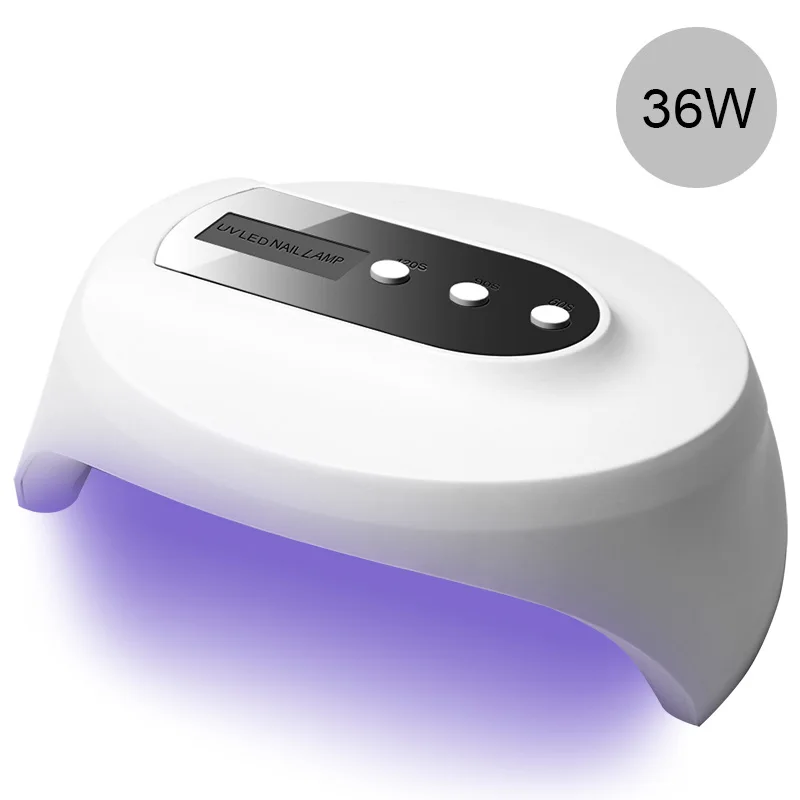 Modelones 36W Led Lamp Nail Cure Machine Tools Smart Sensor UV Lamp USB Cable Led Nail Lamp Fast