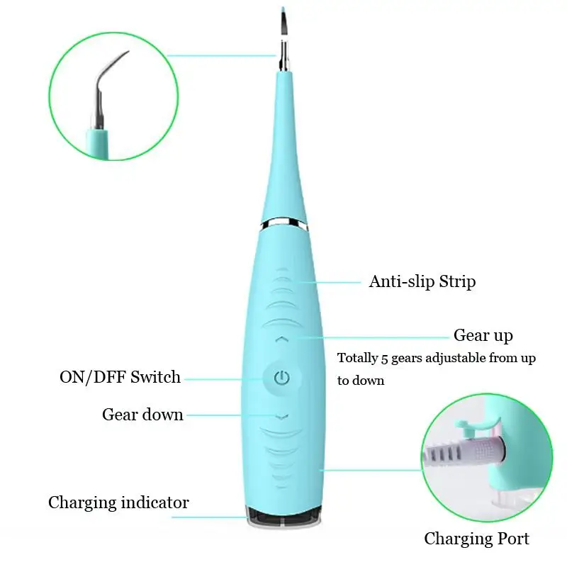 XY Fancy портативный Электрический звуковой стоматологический инструмент для удаления зубного камня от зубных пятен зубной камень стоматологический инструмент для отбеливания зубов инструмент для здоровья