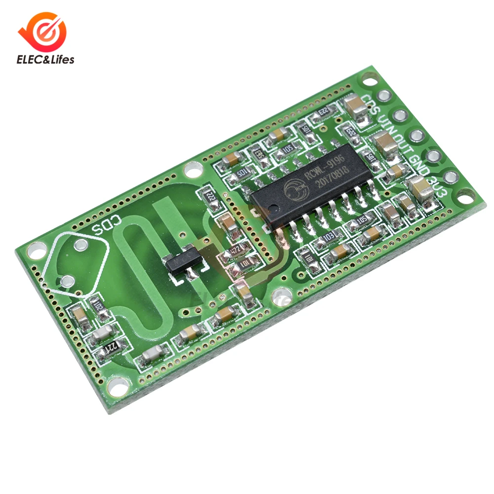 RCWL0516 индукционный модуль датчика человеческого тела RCWL-0516 микроволновый радиолокационный модуль индуктивного переключателя плата управления сигналом передачи