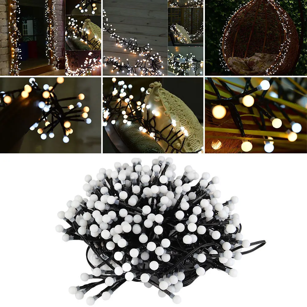 

LED String Fairy Light 3M 400 LED Waterproof Outdoor for Bistro Cafe Christmas US/EU Plug Lighting String IP44 Drop Shopping