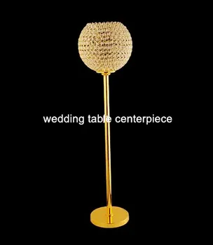 

(about 30 working days sent out order )wedding crystal ball centerpiece, t-light holder, crystal wedding centerpiece