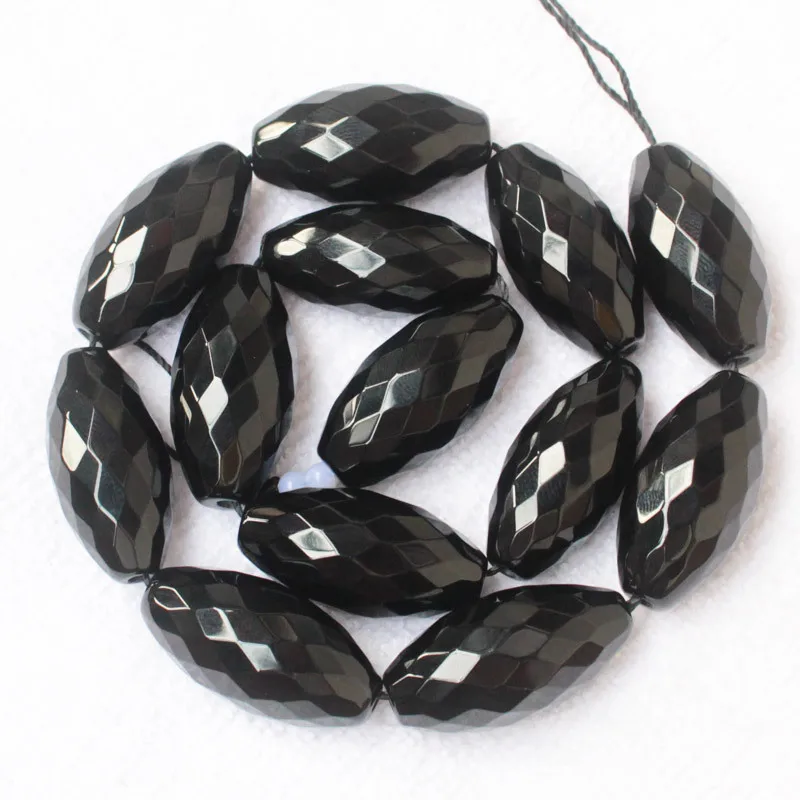 

Wholesale AAA Faceted 15x30mm Onyx Oval Beads 15"/38cm,Beads For DIY Jewelry making ,We provide mixed wholesale for all items!