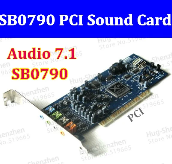 Labs SB0790 Sound Blaster X-Fi Xtreme Audio 7.1 Канала PCI Звуковая Карта для Творческий Рабочего SB 0790 |