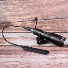 Тактический оружейный светильник s M300 мини-светильник M300A светодиодный мини-скаутский фонарик черный/песочный для охоты подходит для 20 мм рельса