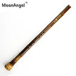Китайский Фиолетовый Бамбуковая Флейта Духовой Музыкальный Инструмент Вертикальная Сякухати Bambu Flauta Нан Сяо С Узлом