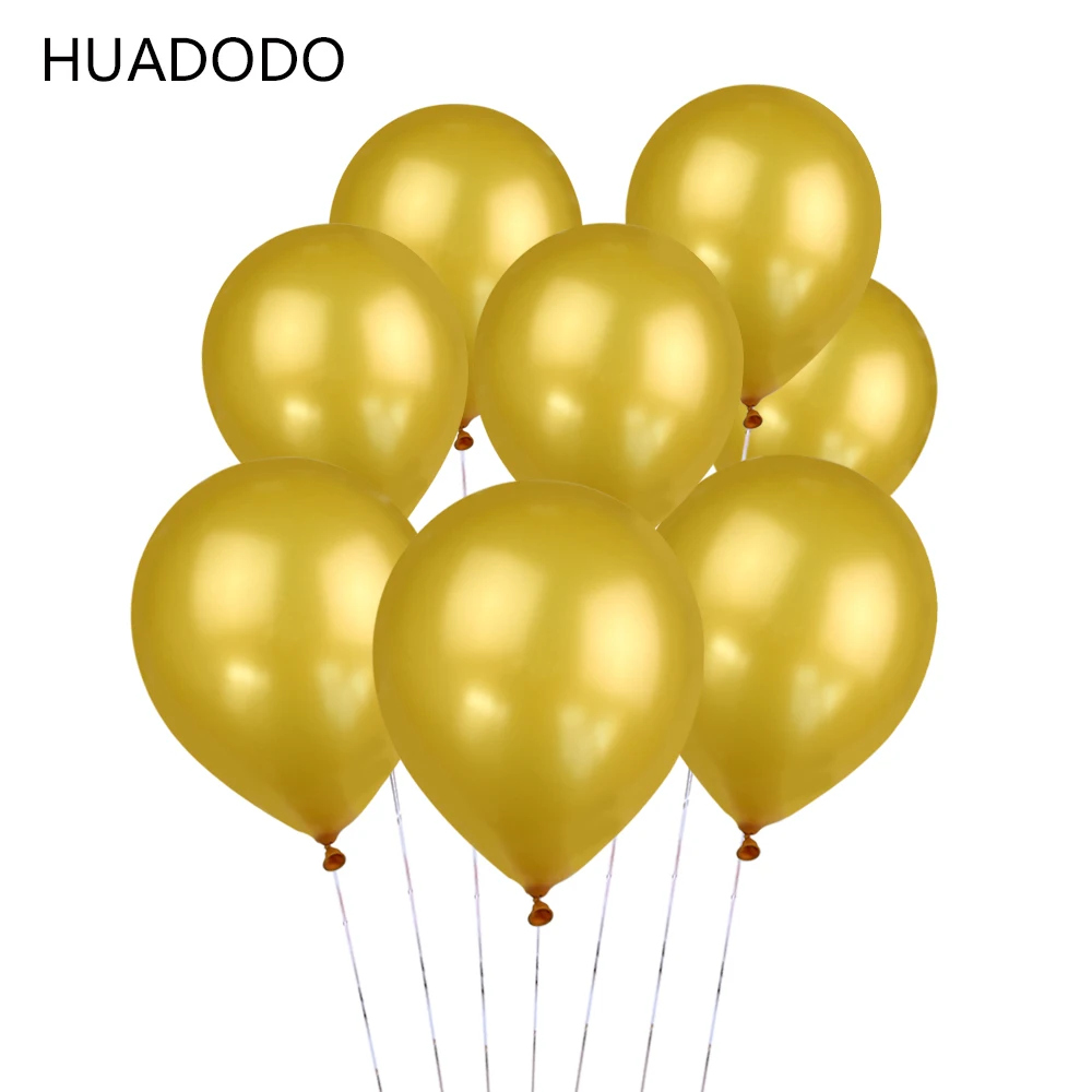 gold balloons 11