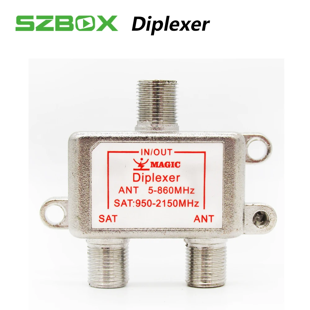 2 In 1 Dual-use Way Port TV Signal Satellite Sat Coaxial Diplexer Combiner Splitter Cable Switcher 2 In 1 Dual-use Way Port TV Signal Satellite Sat Coaxial Diplexer Combiner Splitter Cable Switcher