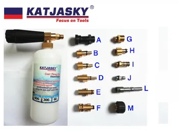 

Non-adjust car washer foam gun for Karcher nilfisk lavor BS BD washer foam generator snow bubble lance foamer soap sprayer