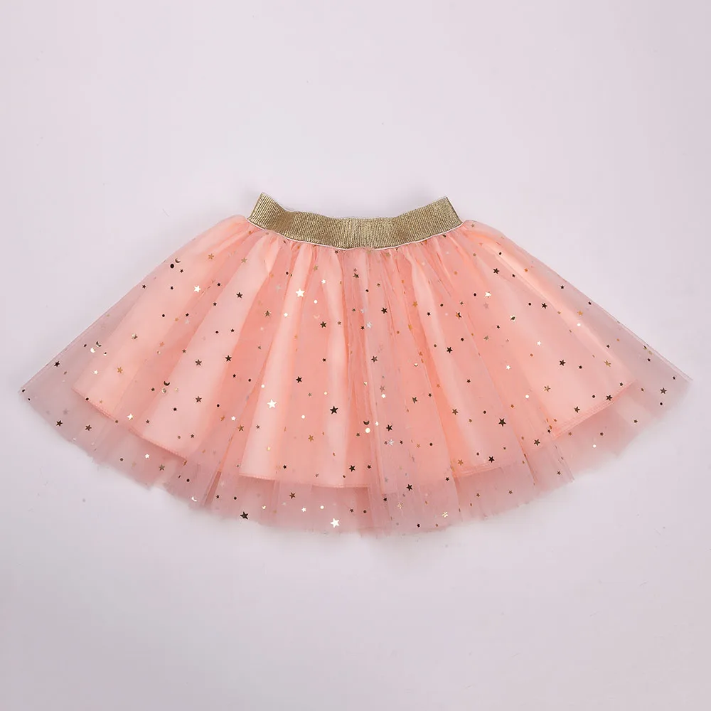 Летняя кружевная фатиновая юбка для маленьких девочек, одежда для маленьких девочек, Новое поступление 2017 года, модная короткая