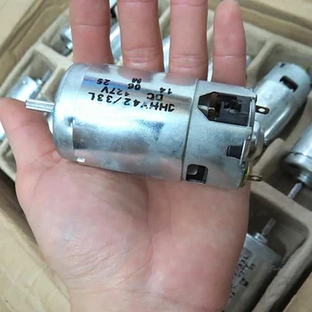 

DC 24V-130V High Torque Permanent Magnet DC Spindle Motor 1848 -10,000 rpm High Power High Speed Micro Motor Shaft Dia 4.9mm