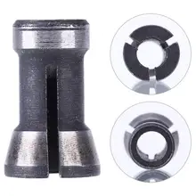 1 шт. высокое зажимное приспособление для точного измерения головки патрона 6,35 мм-8 мм гравировальный обрезной станок для станков стальной электрический маршрутизатор