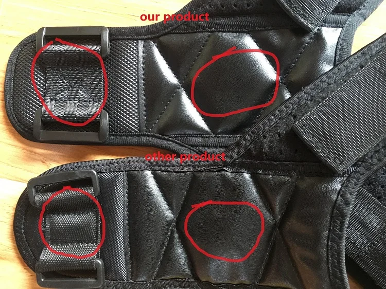 2019 FDA CE adjustable upper back posture corrector for women men
