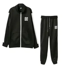 Куртка на молнии+ штаны, комплект из двух предметов, Новая мужская спортивная одежда, повседневный мужской спортивный костюм, мужской спортивный костюм, толстовка, спортивные костюмы