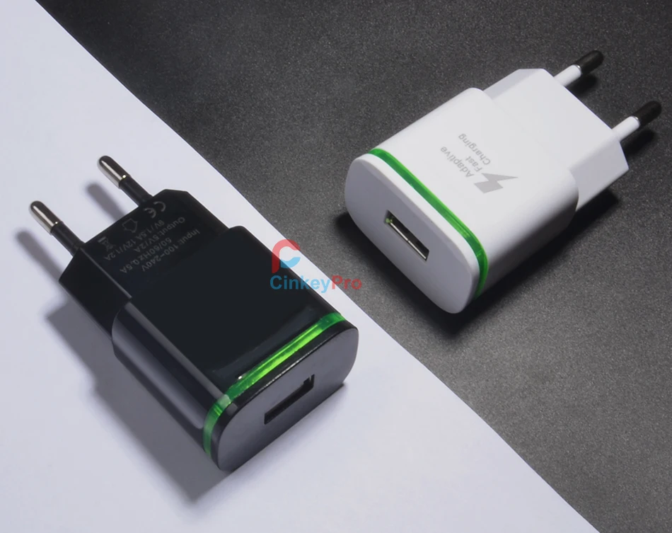 CinkeyPro USB зарядное устройство Quick Charge 3,0 Быстрая зарядка светодиодный светильник для samsung iPhone iPad настенный адаптер для мобильного телефона