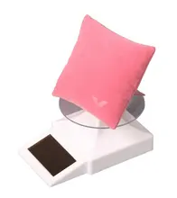 Environmental Photo voltaic Energy Computerized Jewellery Show Stand Base Turntable With Photo voltaic Cell Photo voltaic Rotary For Telephone 3C Show