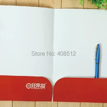 Пользовательский дизайн A4 Презентация папка для документов печать