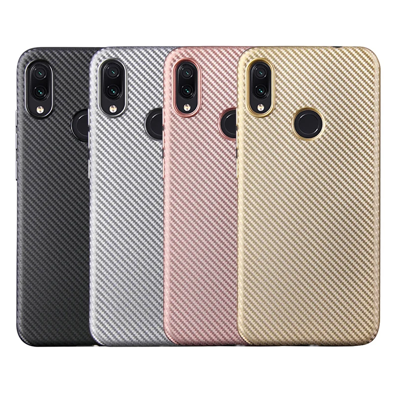 углеродные волокна узор силиконовый чехол на xiomi xiaomi redmi note 7 чехлы мягкий