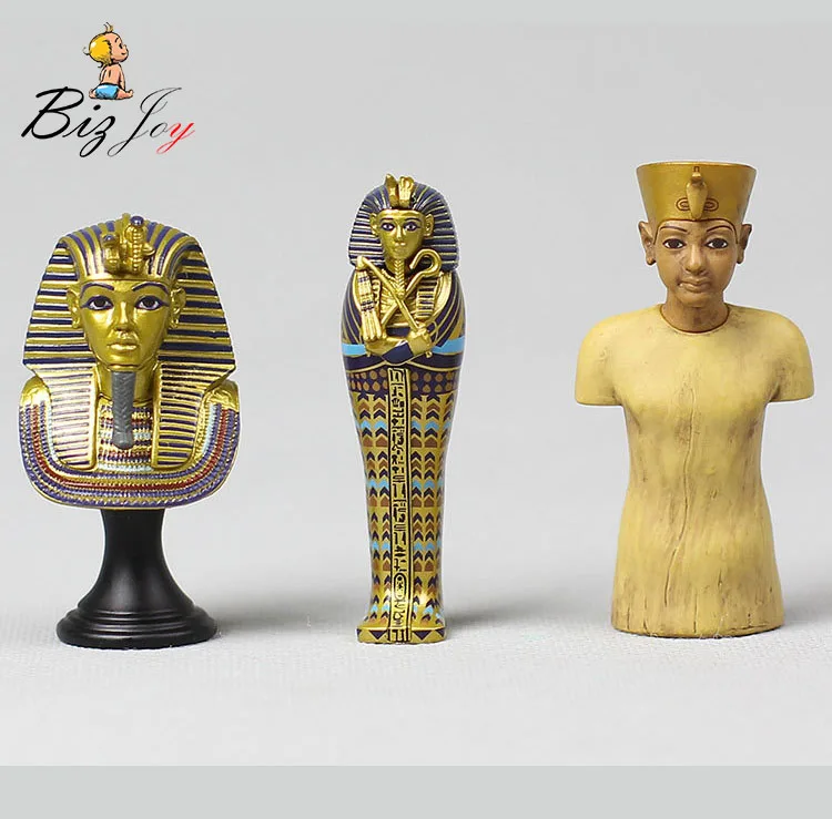 

high quality A bust of ancient Egypt Pharaoh Queen simulation model statue figure toy